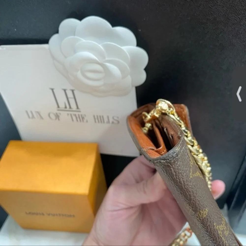 Authentic Louis Vuitton Monogram Trifold Crossbody